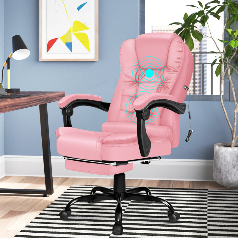 Dreen Office Chair, Pink