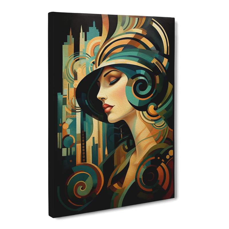 Woman Abstract No.4 - No Frame Print, 76cm H x 50cm W x 3cm D