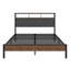 Table de chevet avec lit doux-1131998475