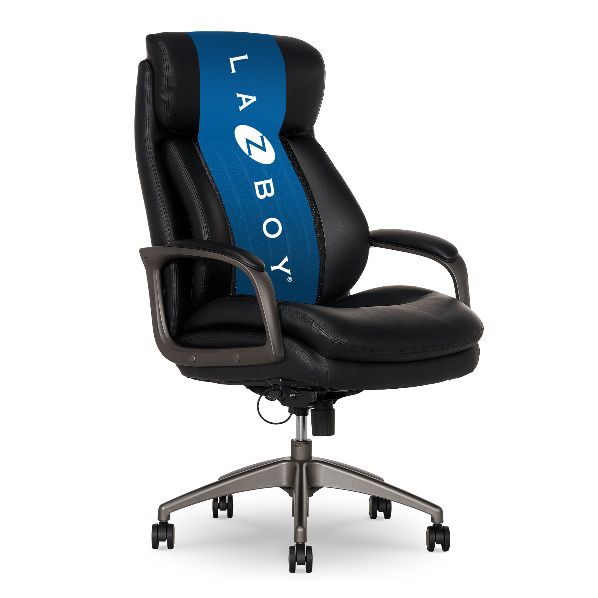 La-z-boy Nova Vegan Leather High Back Modern Executive Chair Ergonomic 