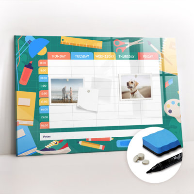 Magnetic Glass Dry Erase Board