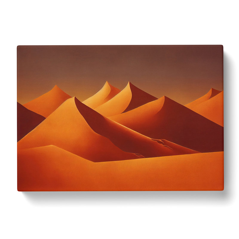 Desert Sand Dunes Vol.1 - Wrapped Canvas, 35cm H x 50cm W x 3cm D
