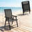 Stackable Folding Chairs  set of 4