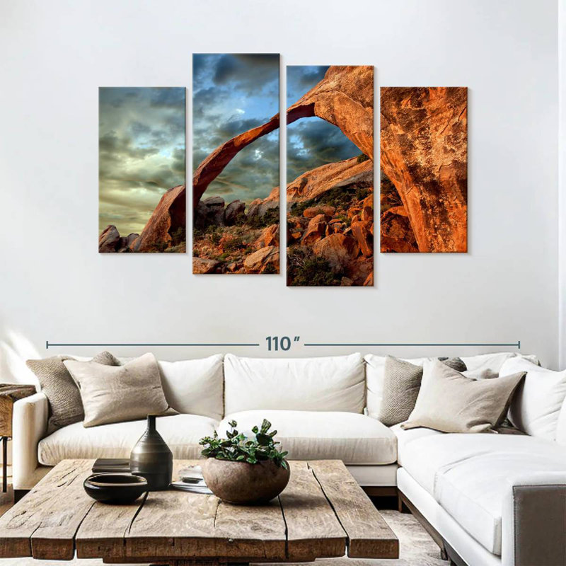 Paysage du parc national Alvord Arches, H 54 po x l 84 po