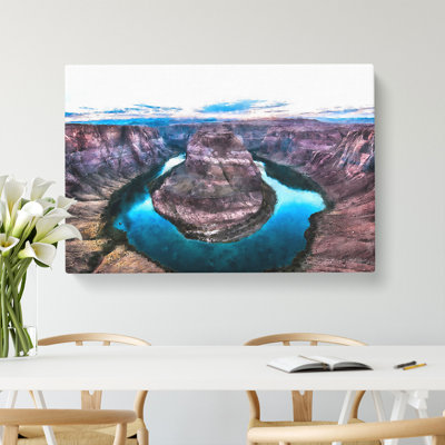 Horseshoe Bend In The Grand Canyon Vol.1 - Wrapped Canvas
