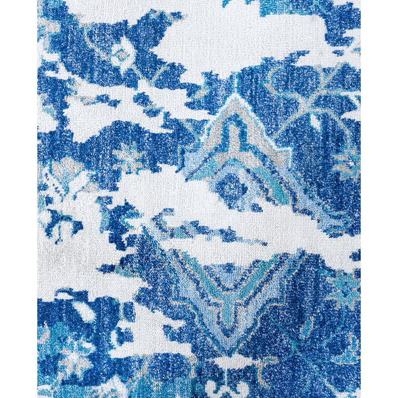 Overdyed One-of-a-Kind 8' 1" X 10' 1" Hand Knotted Area Rug