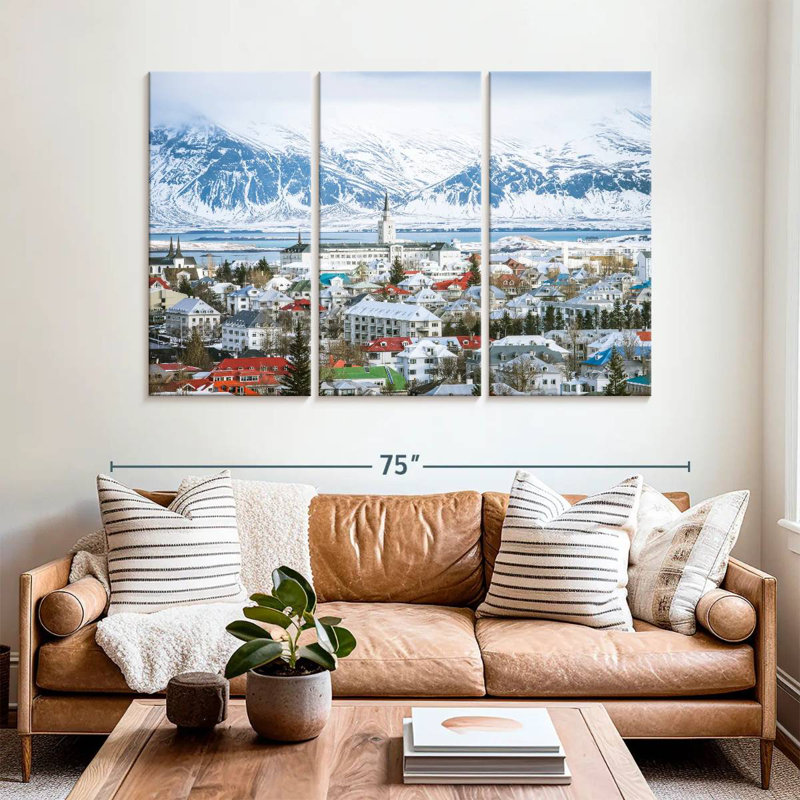Sebbie Reykjavik, 42" H x 65" W