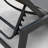 Herriman Outdoor Rust-Resistant Metal Chaise Lounge with Table , Cushion Included-1712102220