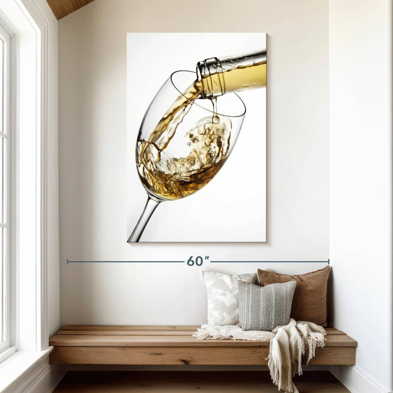 Yarlin Serving White Wine, 48" H x 32" W