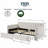Flora Upholstered Daybed with 2 Drawers