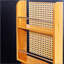 Armoire de rangement cintrée en rotin de 180 cm de hauteur avec étagères réglables pour un rangement polyvalent et un style rustique élégant