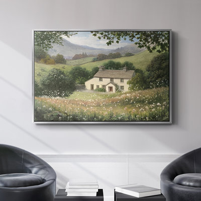 " Vintage Landscape - CCXLVIII " Oil Print