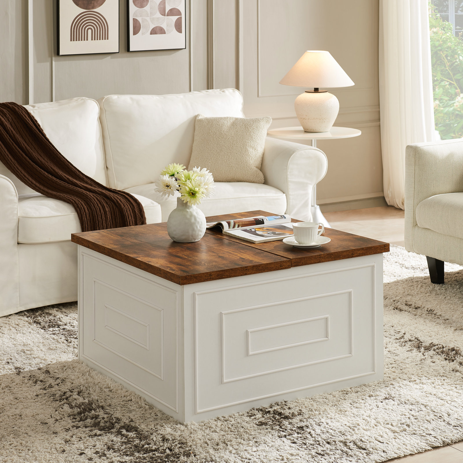 Wrought Studio Dingeman Single Coffee Table & Reviews | Wayfair