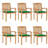 Teak Patio Chair with Cushions-491462422