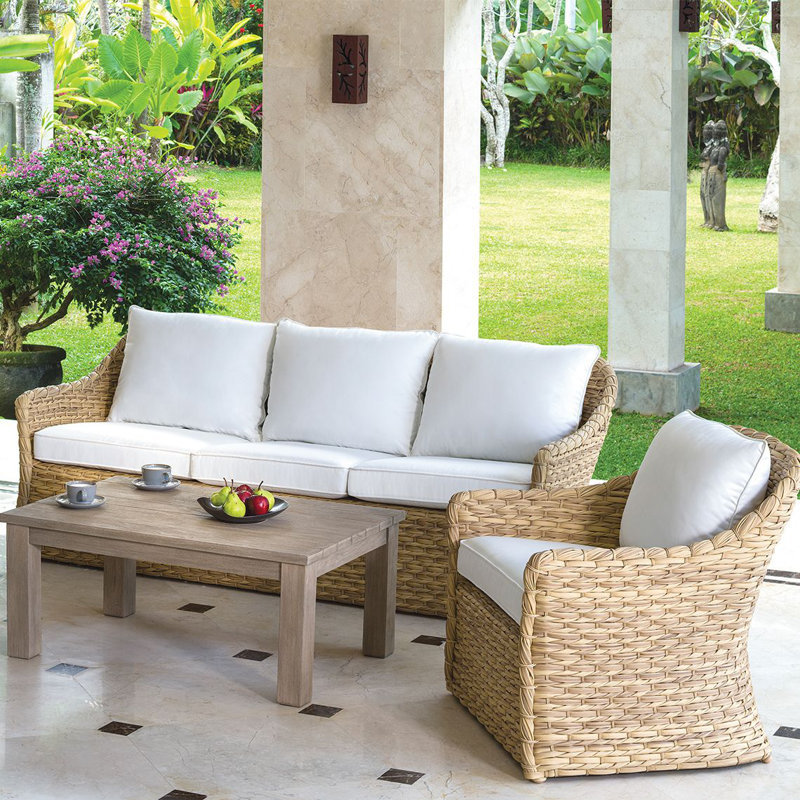 Vero Outdoor Lounge Chair, Cloud Sunbrella®