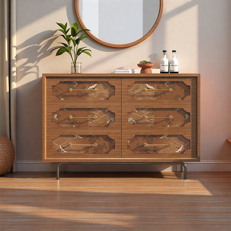 Commode à tiroir rétro de style français