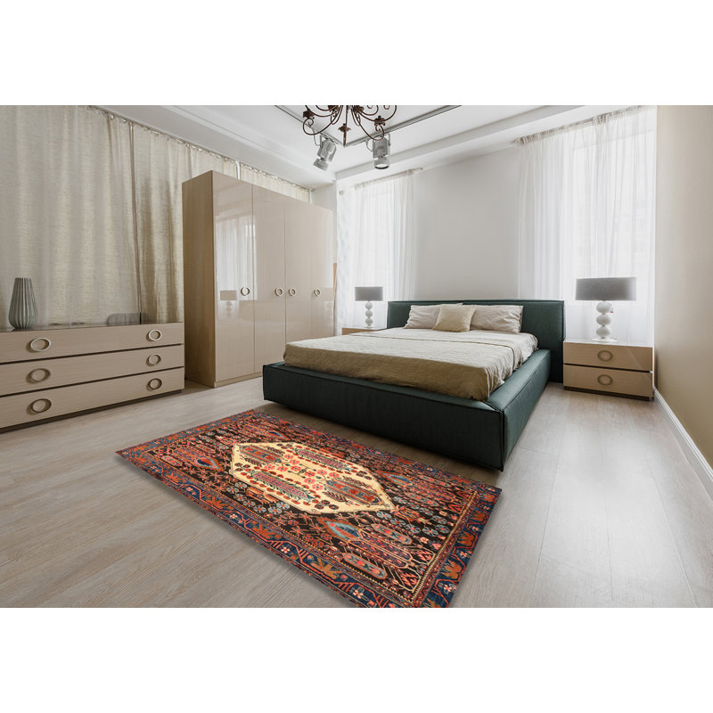 Oriental Indoor Rug, Rectangle 5' x 7'