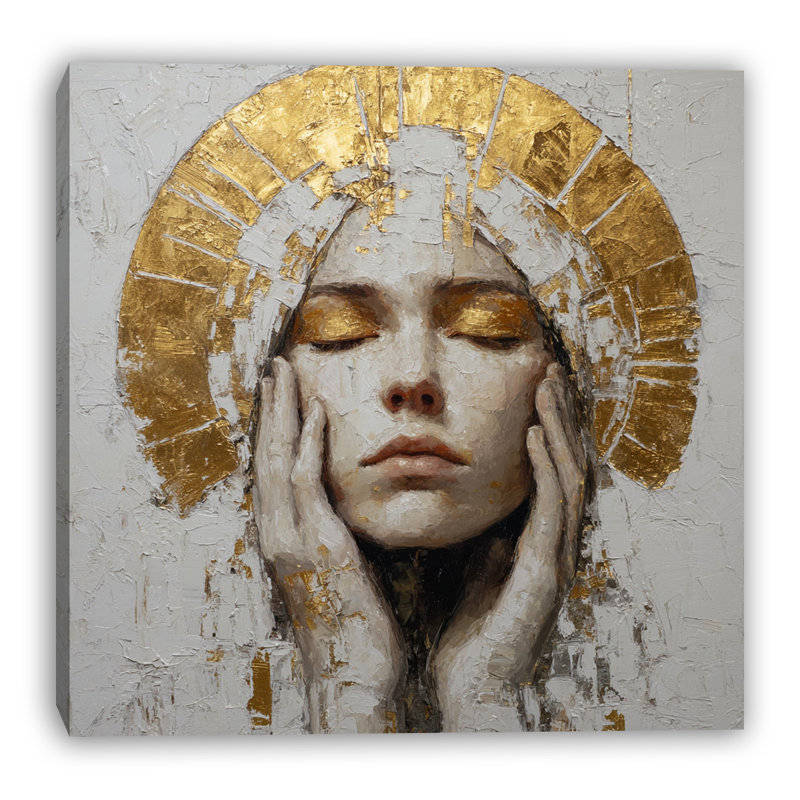 Art mural sur toile tendue Sacred Stillness, L 30 po x H 30 po x P 1,5 po
