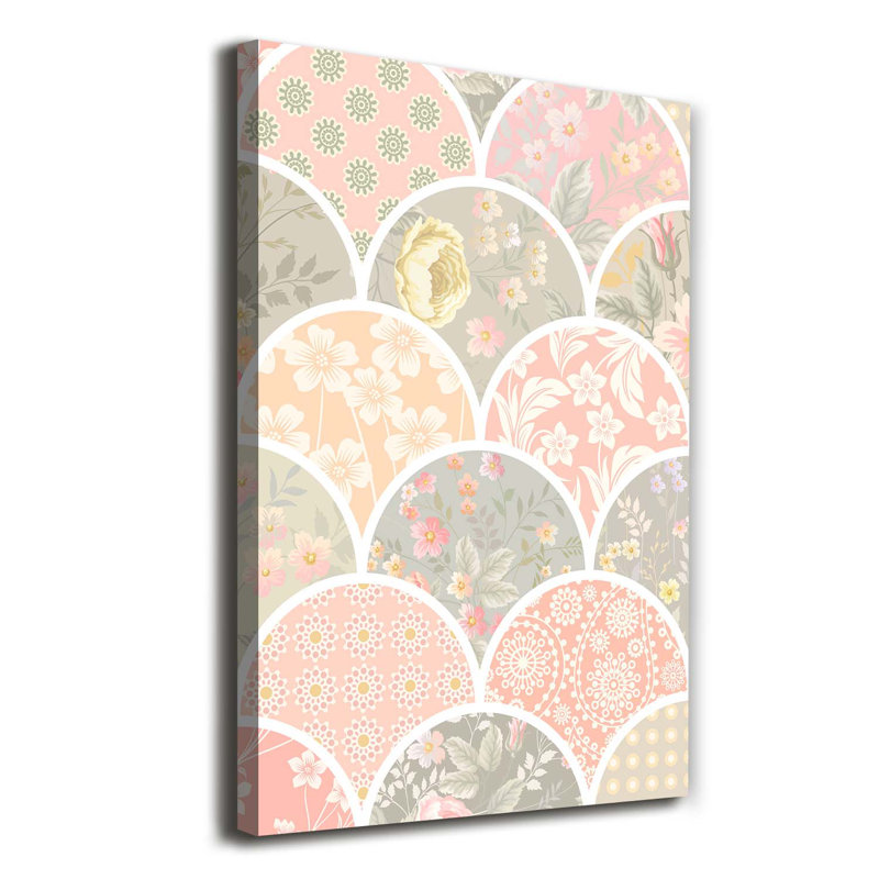 Floral - Wrapped Canvas Print