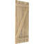 Volets de planche-n-lattes avec barre en Z (par paire) Americraft (2 lattes)-78948319-78948375-78948341