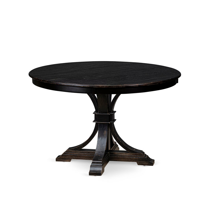 L'ensemble de table de salle à manger 7 pièces comprend une table de salle à manger et 6 chaises Parsons en tissu de polyester beige à haut dossier - finition sablée