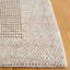 Tapis beige en laine tissé à la main Bibbee-475665598