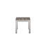 Table d'appoint extérieure carrée en métal l 16 po x P 16 po Aynura-1166667749