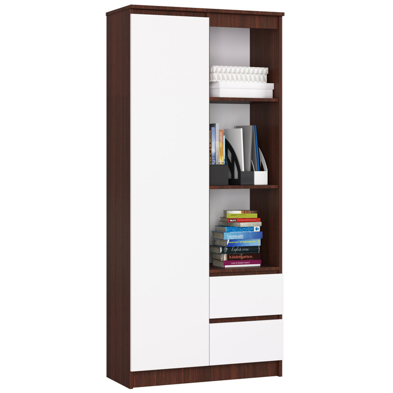 Reg-Wen-Bia 180cm H x 80cm W Standard Bookcase