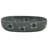 vidaXL Countertop Basin Blue Oval 23.2x15.7x5.5" Ceramic