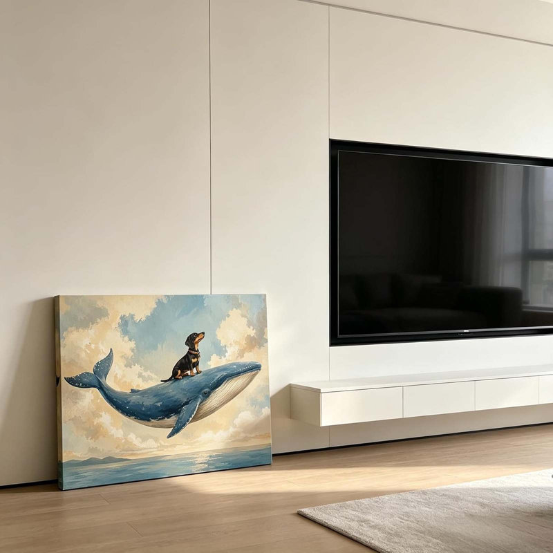 1 Piece Wrapped Canvas Wall Art