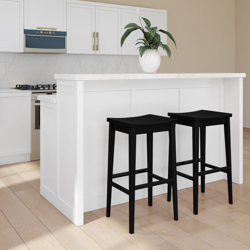 Tabouret de bar Smythe, Noir, noir, noir, noir, 4