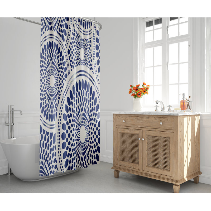 Rideau de douche Pierson, Bleu marine