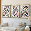 ABSTRACT Series LV - Impression sur mesure encadrée de qualité supérieure - 3 pièces-58767312-58767313