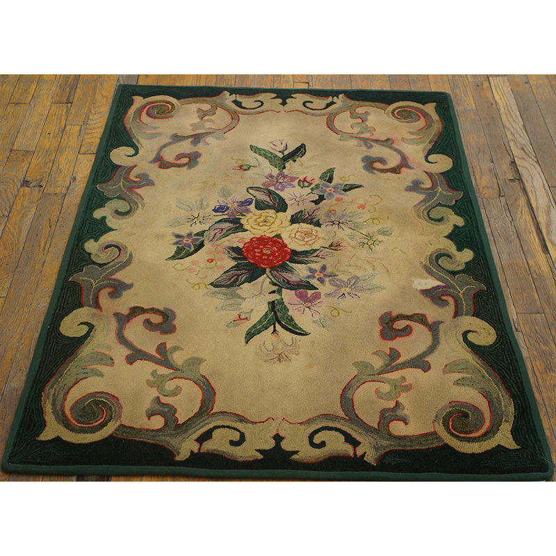 Tapis crocheté One-of-a-Kind American