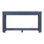 Console 59,8 po avec 3 tiroirs en placage de chêne moderne-130159639