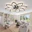 Ventilateur de plafond encastré à DEL 36,22 po à 7 pales à intensité variable avec télécommande et application-1976417151-1959852676