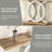 Andreafsky 55.11'' Farmhouse Wooden Console Table-1786510968