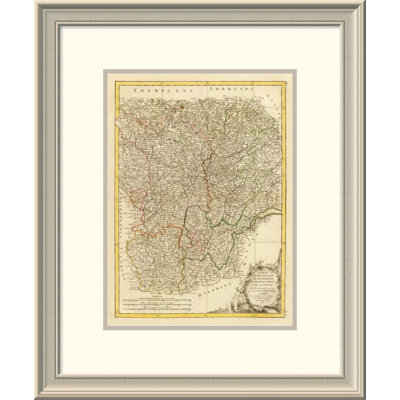 " Bourgogne, Franche Comte, Lyonnois, 1771 "
