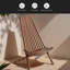 Chaise pliante en bois