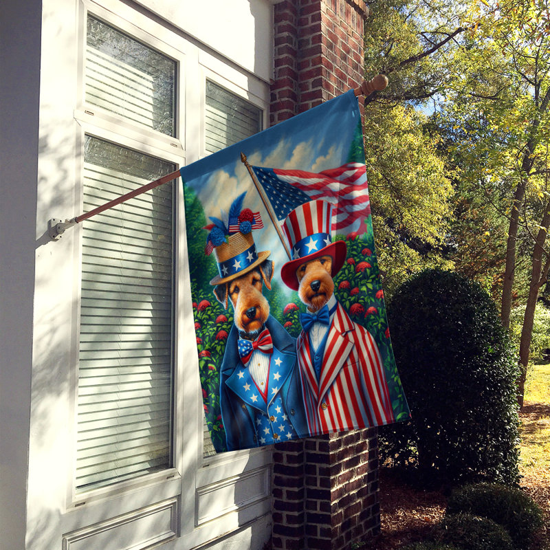 Drapeau «All American House», Terrier brun