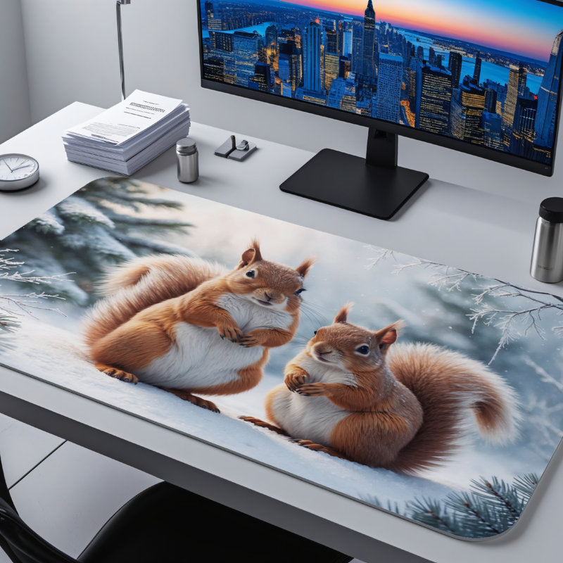 Polyester Desk Pad, 31.5x15.5