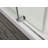 56"-60" W x 76" H Frameless Single Sliding Shower Door-67715075
