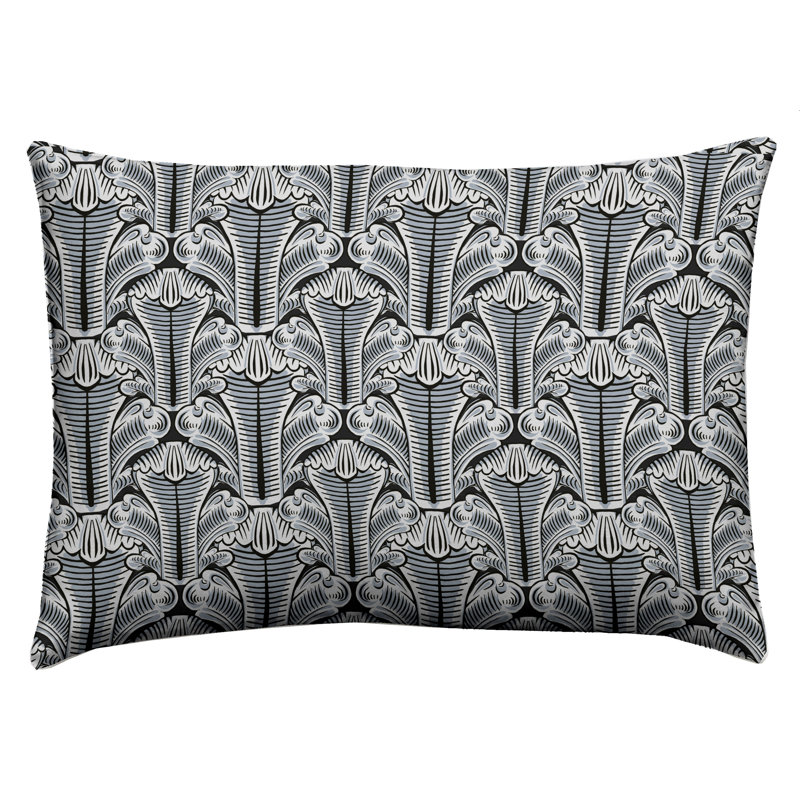 Akenside Abstract Rectangular Cushion