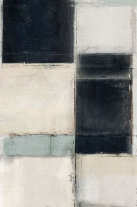 Seaside View Painting by Mari Urasawa, Glass Coat, 60" H x 40" W x 1.5" D