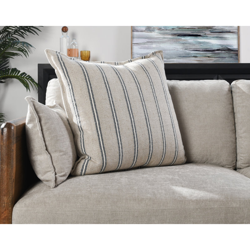 Demi Square Pillow Cover & Insert, 26'' x 26''