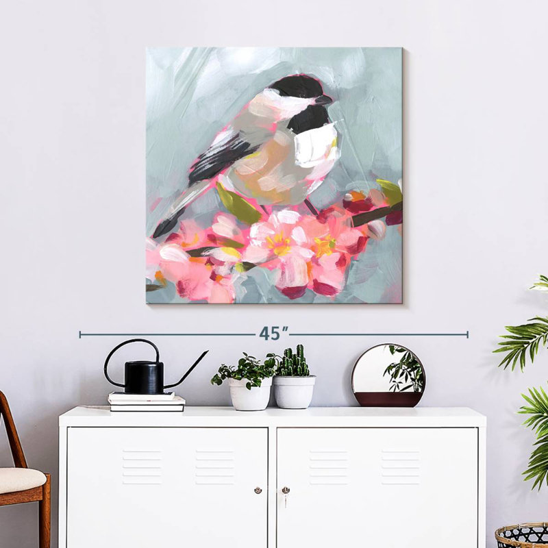 Brampt Brushstroke Bird II, H 30 po x l 30 po