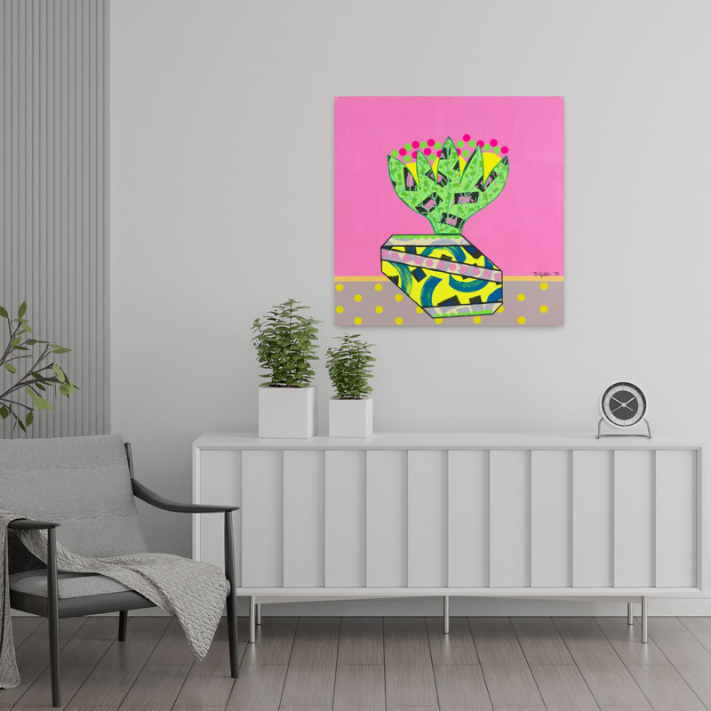 Art contemporain contemporain, H 24 po x l 24 po