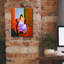 «Lady Sitting On A Chair» par Ata Alishahi, estampe numérique sur toile-308904529