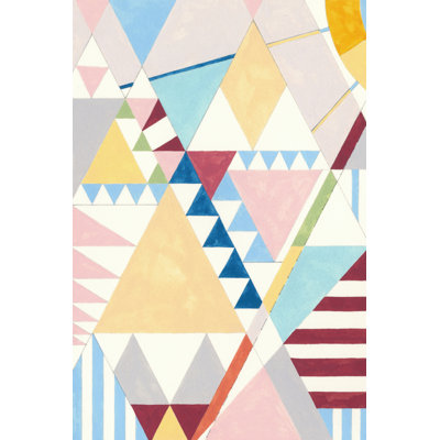 Triangles And Pyramids I by Nikki Galapon - Wrapped Canvas Art Prints