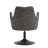 Loms Genuine Leather Swivel Accent Chair-940069370